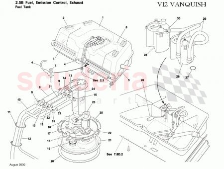 Photo of SUPPORT FUEL TANK TOP FRONT 1R12 342296…