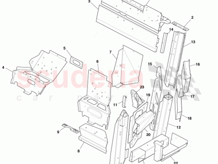 Photo of Reinf front floor pan RH…