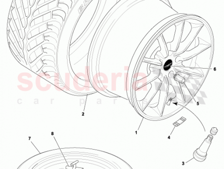 Photo of KIT WHEEL LOCKING 36 122709…