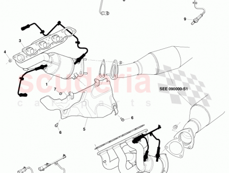 Photo of HEATSHIELD EXHAUST MANIFOLD RHS 6G33 6C038…