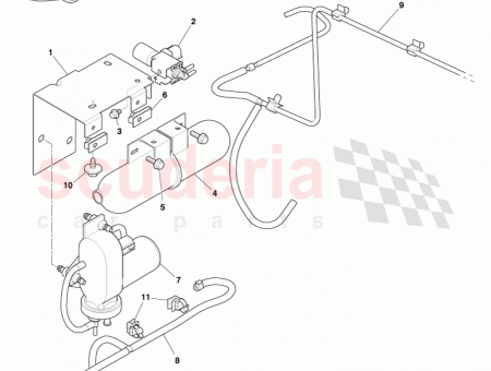 Photo of EXHAUST BYPASS VACUUM LINE AD43 9E488…