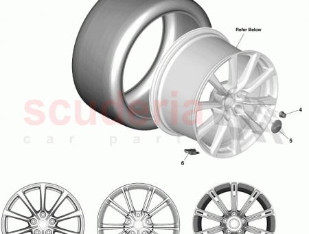 Photo of Wheel Rear 20 Inch 20 Spoke CD33 9965G…