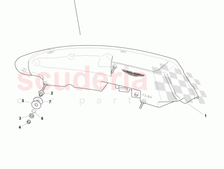 Photo of REAR LAMP ASSY LH 8D33 13405…