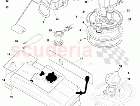 Photo of SENDER FUEL TANK VOL 37…