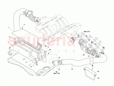 Photo of COLLAR AIR INTAKE 1R12 081749…