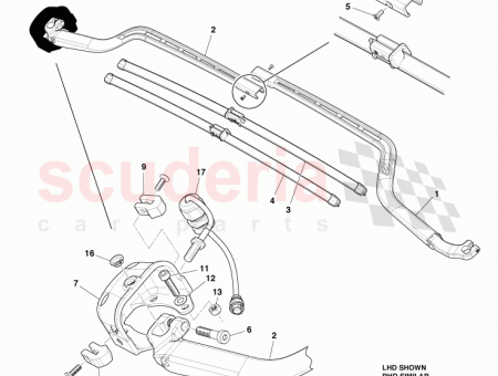 Photo of Blade assy Windshield Wiper Passenger side RHD AY93…