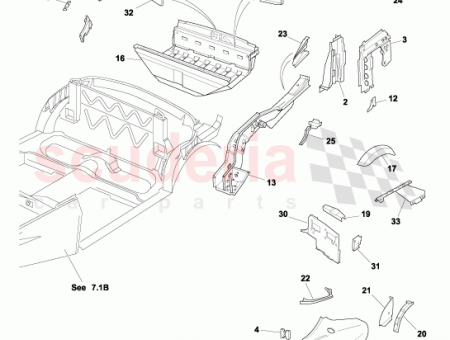 Photo of Bracket assy child seat inner…