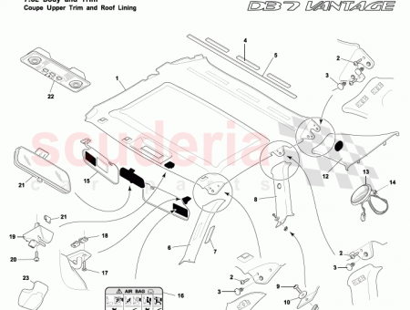 Photo of LHD DRIVERS SUNVISOR MAIN ASSY…