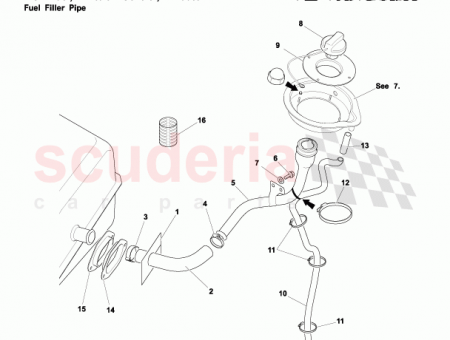 Photo of HOSE FILLER TO TANK 1R12 341161…