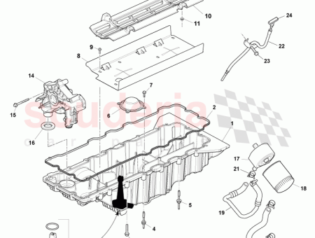 Photo of TUBE ASSEMBLY OIL LEVEL ASSEMBLY 4G4E 6754…