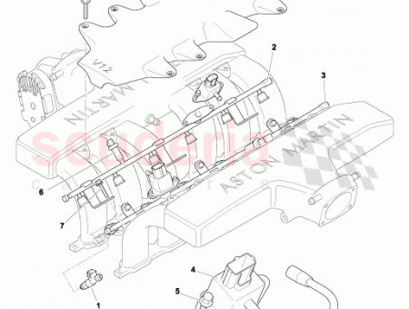 Photo of FUEL RAIL ASSY RH 5R13 9S441…