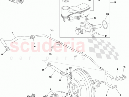 Photo of Gasket Brake Booster 44785…