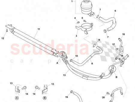 Photo of PAS HOSE COOLER TO RESERVOIR AD23 3A713…