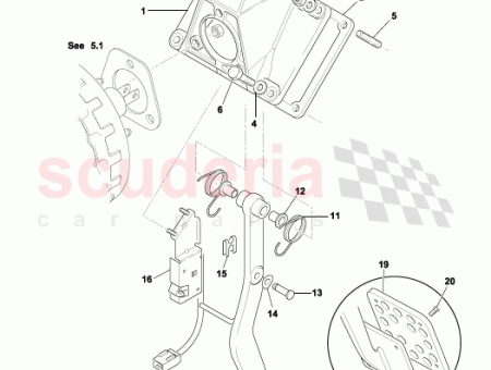 Photo of RUBBER BRAKE PEDAL PAD 29 124026…