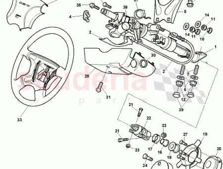 Photo of BRACKET UPR MTG STRG COL LHD 25…