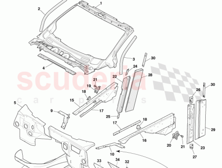 Photo of BRACKET GAS DAMPER MOUNTING CG43 18178…