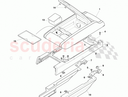 Photo of FRONT CONSOLE WITH STOWAGE 9G33 C045C76…