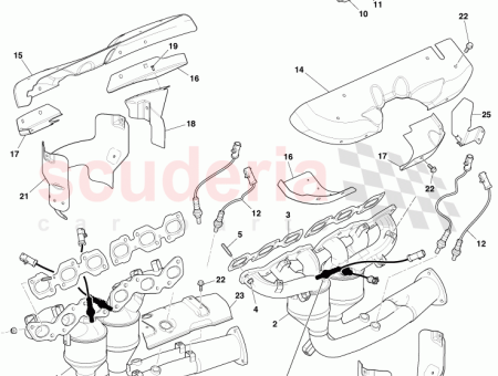 Photo of Heat Shield Exhaust Manifold LH 4G43 9A462…