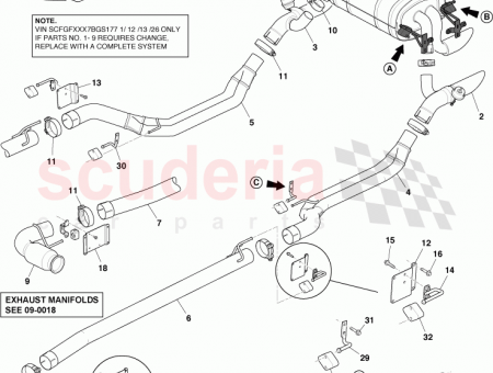 Photo of Hanger Exhaust Rear Crash Can Mount Upper LH…