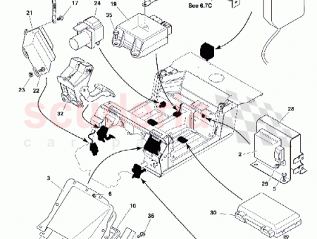 Photo of EARTH BRAID MISFIRE DETECTION MODULE 1R12 370529…