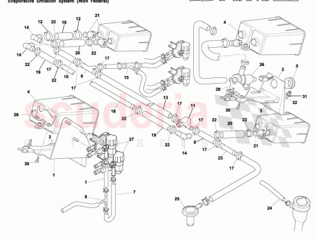 Photo of HOSE TANK FILLER NECK COUPE 34 122704…