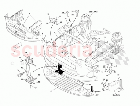 Photo of ASSY RADIATOR PANEL UPPER 1R12 322822…