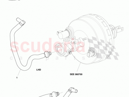 Photo of Hose Vacuum Brake LHD 8D33 J1403…