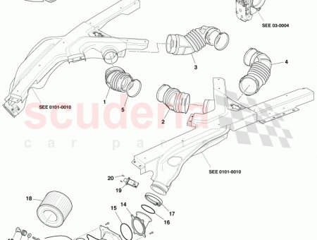 Photo of Backplate Engine Airbox Assy LH 12023 03 7754…