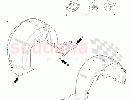 Photo of Wheelarch Liner Assy Rear RH CG43 54279D22…