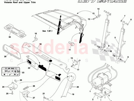 Photo of COMP ASSY FINISHER A POST RH 83…