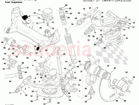 Photo of Front suspension assy complete LHD Volante…