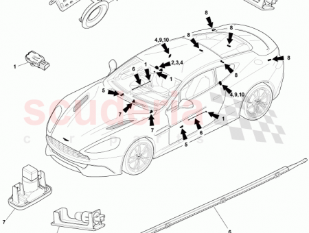 Photo of Lamp Auxillary Interior Clear Lens AD43 13776…