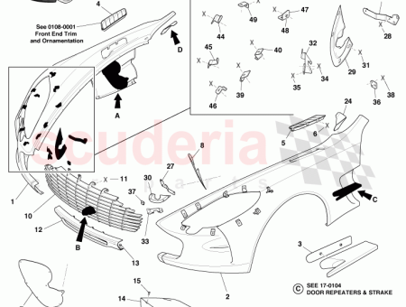 Photo of Clip Hd lamp location 1 RH DBY00430…