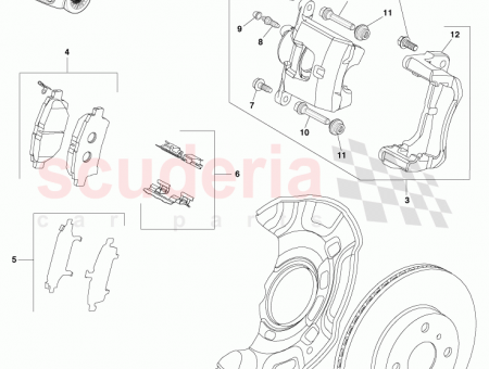 Photo of Cylinder Assy Front Disc Brake LH 47750…