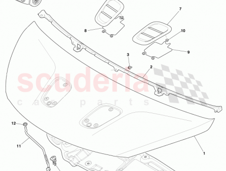 Photo of Vent Hood Assy LH Black AY2Y 16C693…