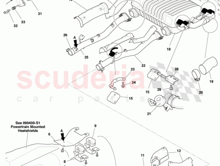 Photo of Mounting Bracket Muffler Rear LH 4G43 5N201…