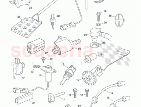 Photo of REAR RH SPEED SENSOR 90…