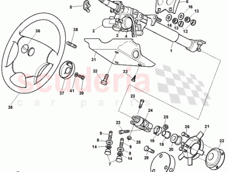 Photo of Steering wheel…