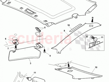 Photo of Finisher assembly B post LH 8382824…