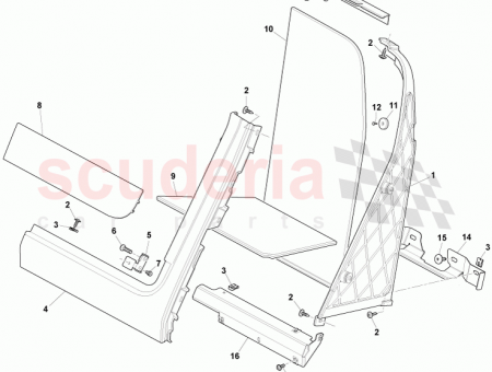 Photo of Bracket Bulk Head Side LH CD33 310A85…