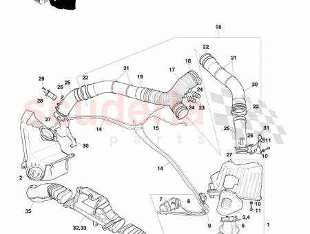 Photo of Hose assy vacuum…