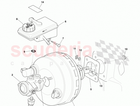 Photo of Brake Master Cylinder Assy 4G43 33…