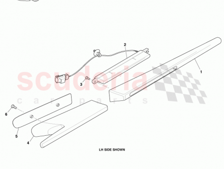 Photo of Strake assy Side RH DBYA02018…