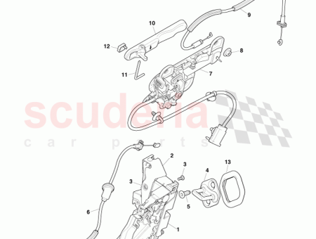 Photo of Cover Front Door Latch LH GOCD33 A21813…