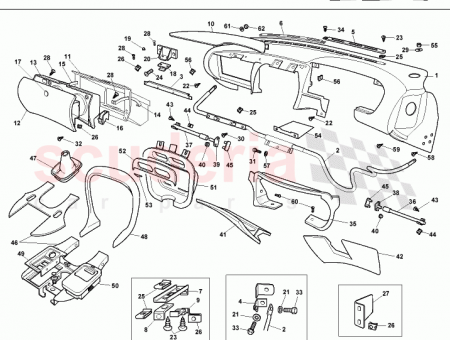 Photo of BRACKET ASSY FACIA SUPPORT RH 69…