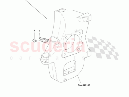 Photo of Screw wheel speed sensor 4G43 13D026…