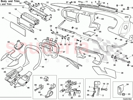 Photo of TUBE ASSY FACIA SUPPORT LHD 69…