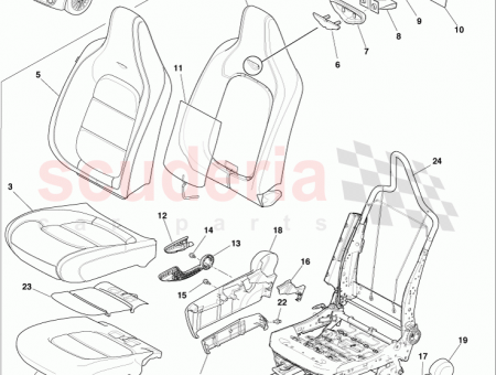 Photo of Seat Assy Front Driver LHD AY2Y 60009…