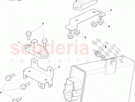 Photo of Bracket accelerometer rear…