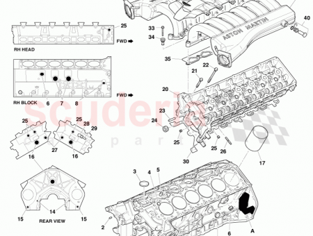 Photo of CAP CRANKSHAFT MAIN BRG REAR 1R12 01…